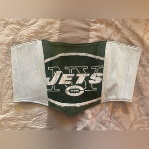 NY Jets Custom made denim corset